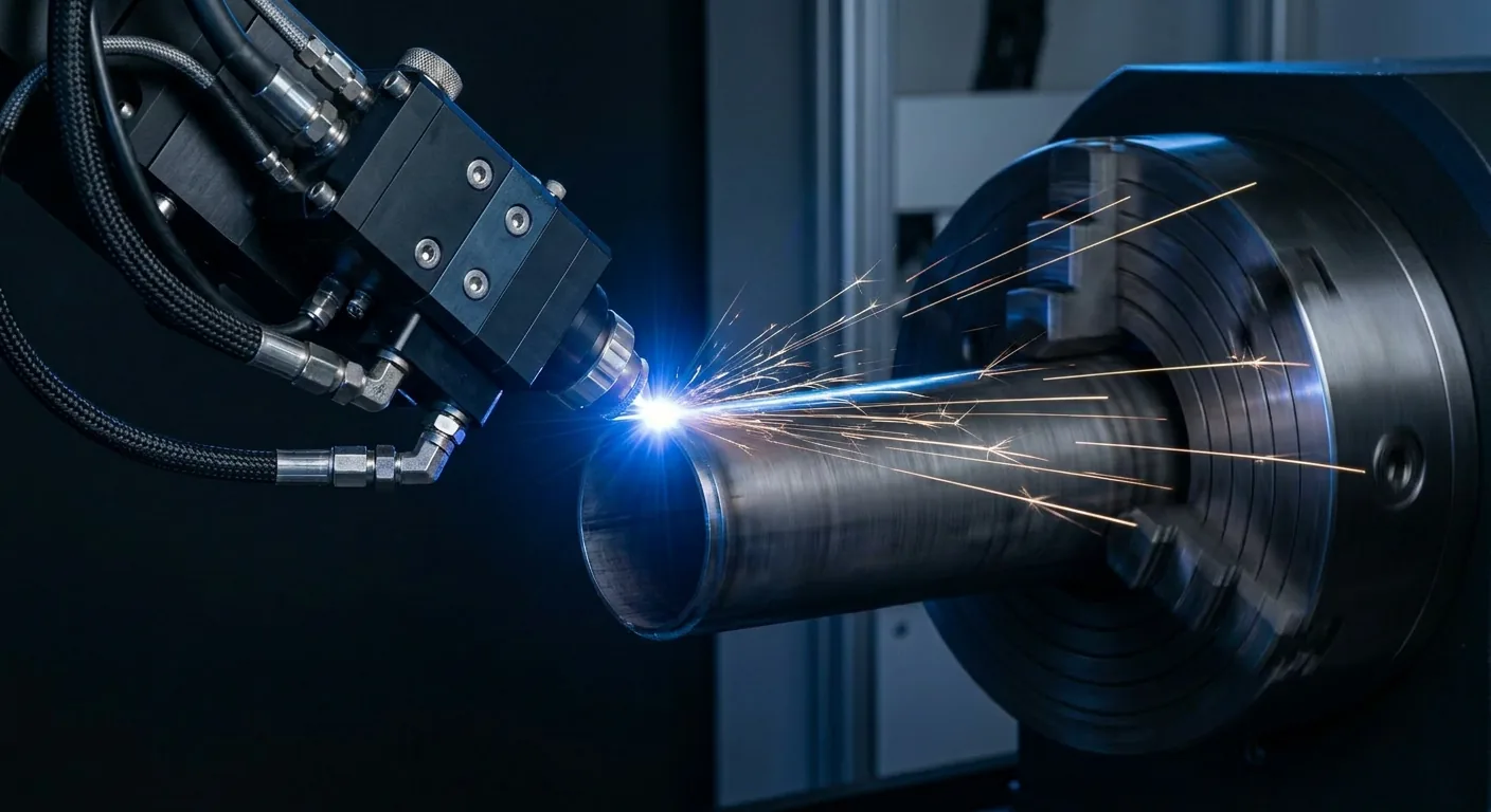 Taglio laser di un tubo